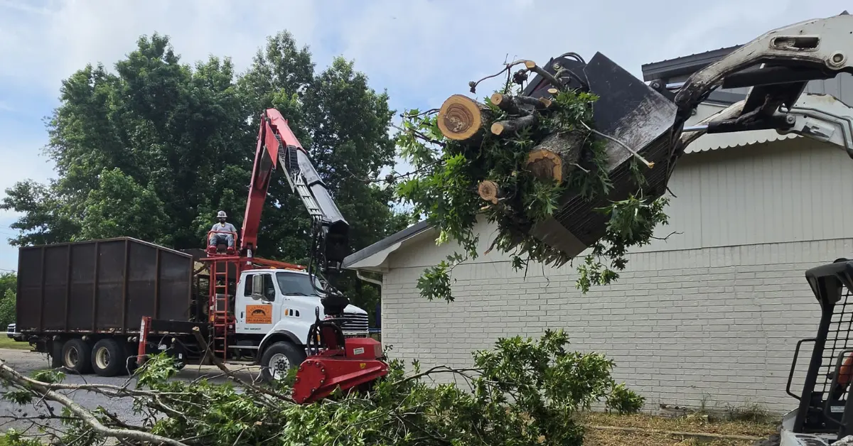 Storm Damage Cleanup in Eastern Oklahoma