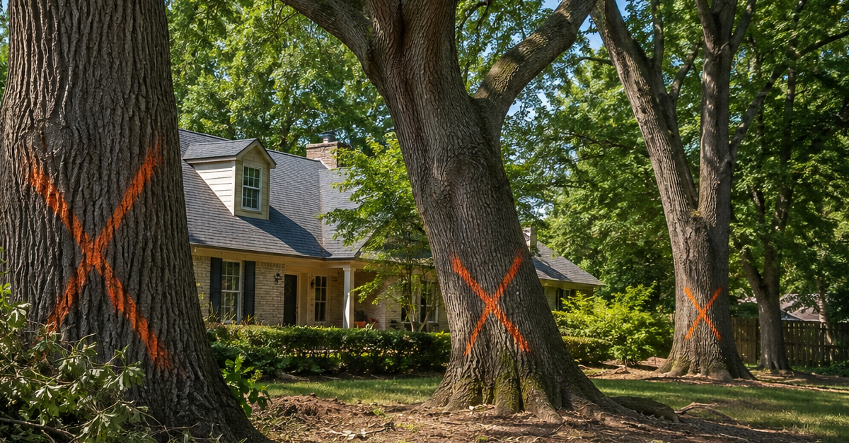 Case Study: 3 Dangerous Trees Removed in Checotah